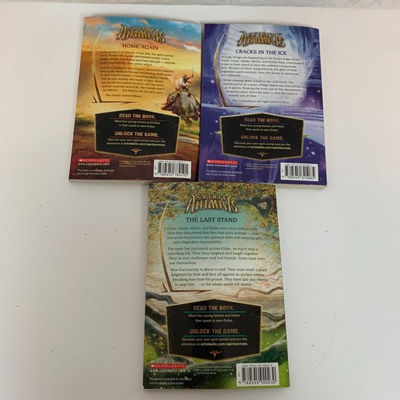 Spirit Animals Books 3,4,7 Paperback Blood Ties / Fire & Ice / The Evertree - Picture 2 of 5